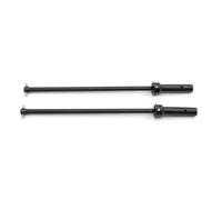 hjuink RC Cars Drive shafts Compatible With ARRMA For KRATON For OUTCAST EXB 8S 1/5 RC Car Upgrade Parts Accessories 2pcs Metal Front Rear Drive Shaft CVD
