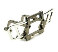 hjuink RC Parts Compatible With Axial For Wraith 90018 1/10 RC Crawler Truck Model Cars Upgrades Parts Aluminum Alloy Front Bumper Bull