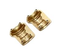 hjuink RC Parts Compatible With TRAXXAS For TRX4 For HUANGBO R1001 R1002 R1003 1/10 RC Toy Cars Upgrades Parts Brass Rear Axle Cover Set