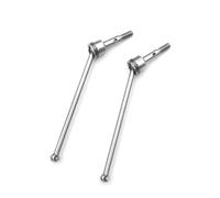 hjuink RC Parts For Wltoys 104009 12402-A 12401 12403 12404 12409 1/10 1/12 RC Upgrades Parts Spare Accessories 2Pcs Metal Drive Shaft CVD Modified Parts