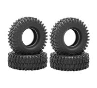 hjuink Remote Control Car Tire Compatible With Axial For SCX10 D90 D110 For MST For RGT For Tamiya For Rock Crawler Truck 108mm 1/10 Rc OFF-Road Car Parts 1.9 Inch Tyre(4pcs)
