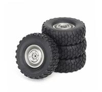 hjuink Remote Control Car Tire Compatible With MN D90 For MN98 For MN99S For WPL C14 C24 C34 B14 B24 For LDRC P06 RC Car Parts Accessories 4pcs 72mm Soft Tire Wheel