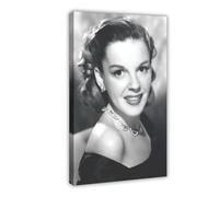 HJUKKM Actress Judy Garland Poster Canvas Poster Bedroom Decor Landscape Office Room Decor Gift 24x36inch(60x90cm)