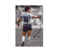 HJUKKM Diego Maradona Poster(5) Canvas Poster Wall Art Decor Print Picture Paintings for Living Room Bedroom Decoration 16x24inch(40x60cm)
