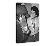 HJUKKM Diego Maradona Poster Canvas Poster Bedroom Decor Landscape Office Room Decor Gift 24x36inch(60x90cm)