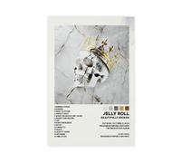 HJUKKM Jelly Roll-Beautifully Broken Poster Canvas Poster Bedroom Decor Landscape Office Room Decor Gift 12x18inch(30x45cm)