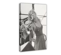 HJUKKM Singer Stevie Nicks Posters (1) Canvas Poster Bedroom Decor Landscape Office Room Decor Gift 12x18inch(30x45cm)