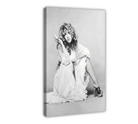 HJUKKM Singer Stevie Nicks Posters (12) Canvas Poster Wall Art Decor Print Picture Paintings for Living Room Bedroom Decoration 12x18inch(30x45cm)