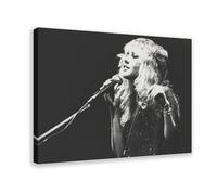 HJUKKM Singer Stevie Nicks Posters (2) Canvas Poster Bedroom Decor Landscape Office Room Decor Gift 24x36inch(60x90cm)