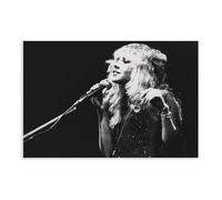 HJUKKM Singer Stevie Nicks Posters (2) Canvas Poster Wall Art Decor Print Picture Paintings for Living Room Bedroom Decoration 16x24inch(40x60cm)