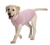 Hjumarayan Dog T Shirt - Summer Knitted Jumpers Soft Stretchy Clothes for Medium Dogs Shirts, Striped Tshirt for Slim English Bulldog, Puppy Labrador, Small Golden Retriever (Pink XXL)