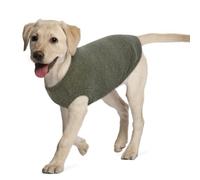 Hjumarayan Dog Tshirt - Summer Knitted Jumpers Soft Stretchy Clothes for Medium Dogs Shirts, Striped T shirt for French Bulldog, Border Collie, Stocky Beagle (Green XL)