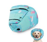 Hjumarayan Soft Dog Cone - Cones after Surgery Soft, Buster Collars for Dogs, Cone for Dogs Prevent Licking, Comfy Recovery Collars, Medical Neck Collar to Stop Licking Wound (Blue M)