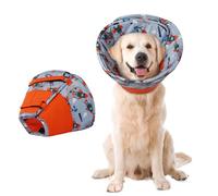 Hjumarayan Soft Dog Cone - Cones after Surgery Soft, Buster Collars for Dogs, Cone for Dogs Prevent Licking, Comfy Recovery Collars, Medical Neck Collar to Stop Licking Wound (Red XL)