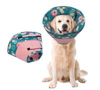 Hjumarayan Soft Dog Cone - Cones after Surgery Soft, Buster Collars for Dogs, Cone for Dogs Prevent Licking, Comfy Recovery Collars, Medical Neck Collar to Stop Licking Wound (Pink XL)