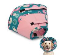 Hjumarayan Soft Dog Cone - Cones after Surgery Soft, Buster Collars for Dogs, Cone for Dogs Prevent Licking, Comfy Recovery Collars, Medical Neck Collar to Stop Licking Wound (Pink M)