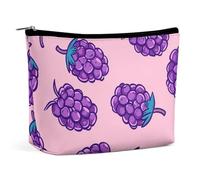 HJUQNGF Big Eyes Look Up Cosmetic Bag Portable Toiletry Bag Large Capacity Travel Makeup Bag Beauty Makeup Organizer for Full-Sized Shampoo Conditioner Brushes Set Makeup Accessories, Purple Outline