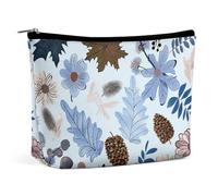 HJUQNGF Boat on The Ocean Cosmetic Bag Portable Toiletry Bag Large Capacity Travel Makeup Bag Beauty Makeup Organizer for Full-Sized Shampoo Conditioner Brushes Set Makeup Accessories, Hand Drawn