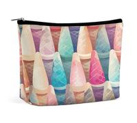 HJUQNGF Holding Rose in Mouth Cosmetic Bag Portable Toiletry Bag Large Capacity Travel Makeup Bag Beauty Makeup Organizer for Full-Sized Shampoo Conditioner Brushes Set Makeup Accessories, Colorful