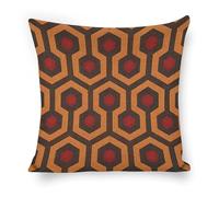 HJUQNGF Shining Overlook Throw Pillow Covers, 18 X 18 Inches Square Cushion Case for Bedroom Sofa Soft Linen Decorative Pillow Case for Couch Bed Chair