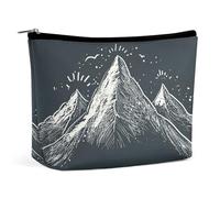 HJUQNGF Sparks Shine Cosmetic Bag Portable Toiletry Bag Large Capacity Travel Makeup Bag Beauty Makeup Organizer for Full-Sized Shampoo Conditioner Brushes Set Makeup Accessories, Hand Drawn