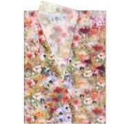 Hjvvr Flower Tissue Paper,20sheets Colorful Tissue Wrapping Paper,50x35cm Floral Gift Wrapping for Birthday Wedding Christmas