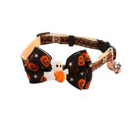 Hjvvr Halloween White Cute Devil Cat Collar, Breakaway Cute Collar for Kitten Puppy