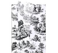 Hjvvr Wrapping Tissue - 20 White & Black Sheets (50x35cm), Ideal for Gift Wrapping & DIY Crafts