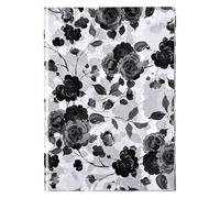 Hjvvr Wrapping Tissue Paper,Rose Tissue Paper,20sheets 50x35cm Black Flower Tissue Paper for Wrapping Gifts,Gift Wrapping Paper for Birthday Valentines Day Anniversary