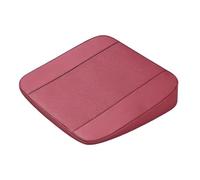 HJXCFUCDV Car Seat Booster Cushion, for Renault ZOE 2019-2023 2024 2026 Driver Height Increase Wedge Pad Orthopedic Posture Support Breathable Leather,C