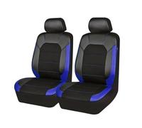HJXCFUCDV Car Seat Covers, for Ford Kuga III (Facelift 2024) Plug in Hybrid CVT 2024 2025 Front Pair Faux Leather Breathable Cushion Protector Universal Fit Airbag Compatible Durable,C