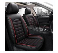 HJXCFUCDV Luxury Leather Car Seat Covers, for Ford BMAX CMAX SMAX KA Edge Mustang Explore Waterproof Breathable Seat Covers Full Set Seat Protector Airbag Compatible,C