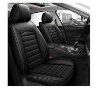 HJXCFUCDV Luxury Leather Car Seat Covers, for Ford BMAX CMAX SMAX KA Edge Mustang Explore Waterproof Breathable Seat Covers Full Set Seat Protector Airbag Compatible,A