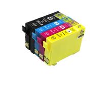 HJXcTRH Compatible Color Ink Cartridge Compatible With WorkForce Pro WF-3720 WF-3725 WF-3730 WF-3733 Model 702 XL T702 702XL T702XL(1Set (4PCS))
