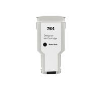 HJXcTRH Compatible Ink Cartridge Compatible With HP764 Color Inkjet Compatible With DesignJet T3500 Models C1Q17A C1Q16A C1Q13A C1Q14A(1PCS MBK-300ML)