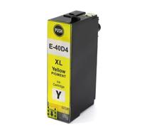 HJXcTRH Compatible Ink Cartridge Compatible With T40D1 T40D2 T40D3 T40D4 Compatible With SC-T3100 SC-T5100 SC-T2100 Series(T40D4-YELLOW)