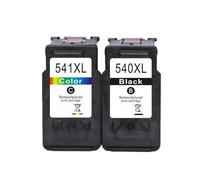 HJXcTRH Compatible Ink Cartridge Replacement Compatible With PG540 CL541 540XL 541XL Compatible With Use With MG3250 MG3255 MG3550 MG4100 MG4150 MG4200 MG4250(1 BK 1 COLOR)