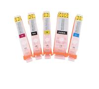 HJXcTRH PGI-250 251 Compatible Refillable Ink Cartridge Compatible With MG5420 IP7220 MX722 MX922 MG5520 MG6420 MG5620 MG6620 MG5522 IX6820 Printer