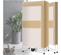 HJYBFA Heated Air Dryers Clothes Indoor, Fast Drying Multi-Speed Dryer, Large Space Power Saving Rack Haze Weather(Color:A)