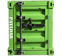 HJYBFA Industrial Style Wrought Iron, 2-layer Nightstand With Door, Retro Bedside Cabinet Black, Bedroom, Living Room, Storage Organizer Side Table 40 * 38 48cm(Color:Light green)