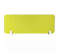 HJYCLFAZU Acoustic Desk Divider,Acoustic Desktop Privacy Divider,Clamp On Partition,Smooth Edges,Provides A Barrier,Easy To Keep Clean,Separates Your Work Area And From Others