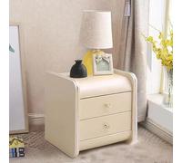 HJYCLFAZU Bedside Tables,Nightstand with Drawers,Mid-Century End Table Storage Cabinets,Fashion Assemble Cabinet,w/2 Drawers,silent hardware guide rails,for Bedroom, Living Room. (Size :