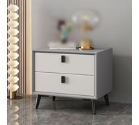 HJYCLFAZU Bedside Tables,Side End Table for Bedroom,Bedside Small Spaces,2 drawer dressers bedroom,w/2 Drawers,with Tapered Legs,for Bedroom, Living Room & Hallway.(Size:40x40x45cm,Color