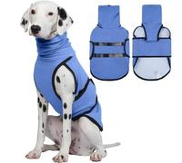 Hjyokuso Dog Anxiety Relief Jacket With Calming Hood, Vest for Large Dogs, Fireworks & Thunder