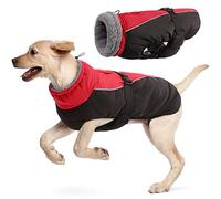 Hjyokuso Dog Coats & Jackets, Waterproof Winter Dog Jacket with Harness Hole, For Small to Large Dogs, Perfect for Chihuahua, French Bulldog, Dachshund