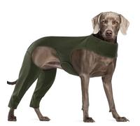 Hjyokuso Recovery Suit For Dogs, Surgery Leg Protection, Lick Sleeve For Rear Leg, Elbow Protector, Prevents Licking Bite, Avoids Wound Infection - 2XL