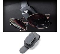 HJYOUXUAN Sunglasses Holder for Car Sun Visor for BYD Sealion 7, Leather Car Sunglasses Holder - Car Accessories Interior