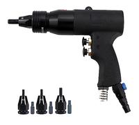 HJYXXSR Industrial Hydraulic Pneumatic Rivet Gun - Premium Rivnut Tool Kit for M3 M4 M5 M6 M8 M10 M12 Powerful Air Perfect Blind Riveting & Flat Nuts Quality Riveter Efficient Results