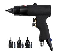 HJYXXSR Industrial Hydraulic Pneumatic Rivet Gun - Premium Rivnut Tool Kit for M3 M4 M5 M6 M8 M10 M12 Powerful Air Perfect Blind Riveting & Flat Nuts Quality Riveter Efficient Results