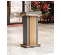 HJYXXSR Wooden Podium Stand for Classroom, Church Pulpit - Portable Lectern & Hostess Environmentally Friendly Modern Design Ideal Concerts, Schools, Offices Stages